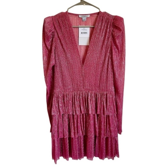 Sabina Musayev × Revolve Carry Mini Dress in Hot Pink - Picture 2 of 5